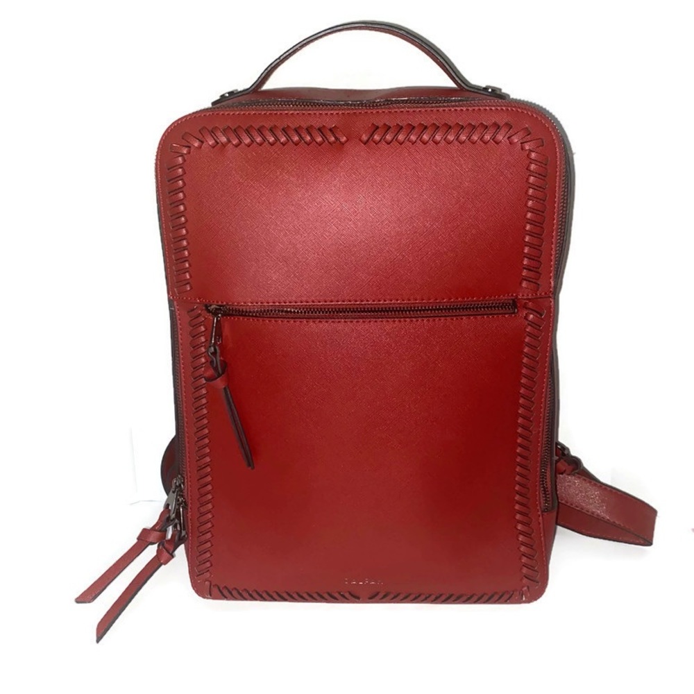 Calpak Kaya 15 inch Laptop Backpack in Red